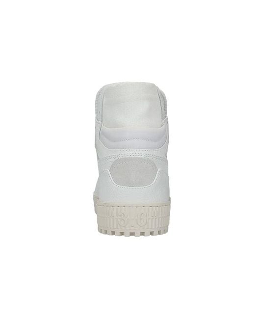 Off-White c/o Virgil Abloh White (Wmns) C/O Virgil Abloh Retro High Top Casual Skate Shoes