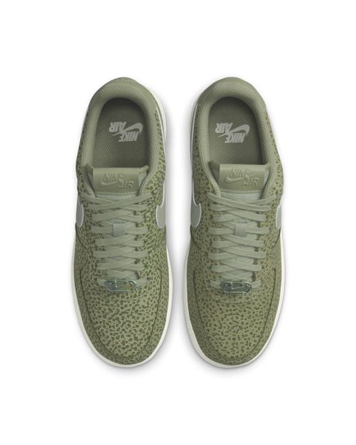 Nike Green (Wmns) Air Force 1 '07 Premium 'Safari Oil'
