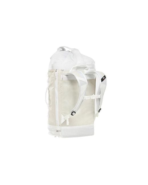 The North Face White Lunar Haulaback Backpack