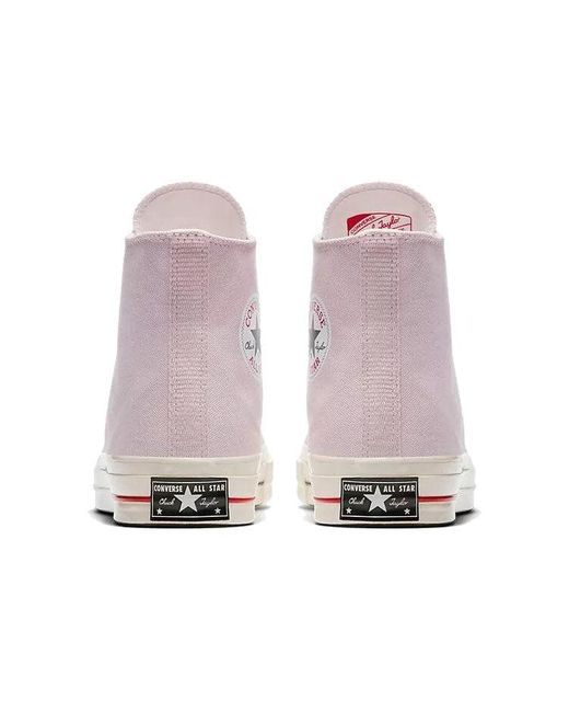 Converse Purple Chuck 70 Heritage Court Hi Top 'Barely Rose' for men