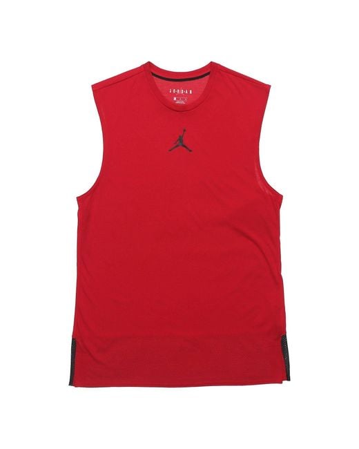 Nike Red Basketball Sleeveless Vest for men