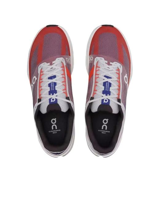 On Shoes Red Cloudsurfer Next Flame' for men