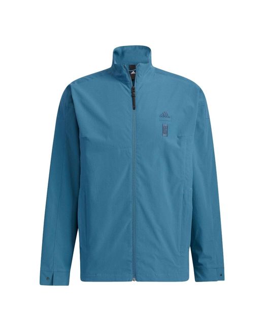 Adidas Blue Wj Trans Wv Jacket for men
