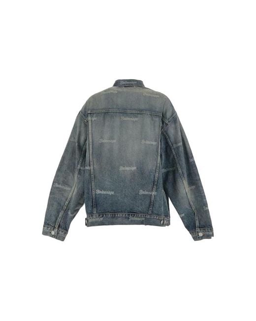 Balenciaga Blue (Wmns) Denim Jacket