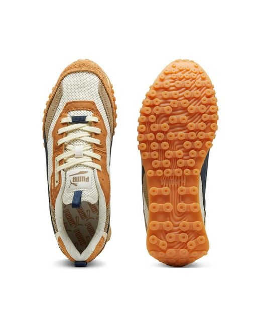 PUMA Blue Blacktop Rider Preppy 'Alpine Snow Caramel Latte' for men