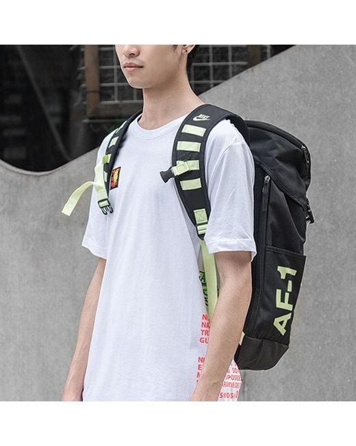 Nike Black Af-1 Backpack for men