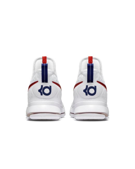 Nike White Kd 9 'Usa' for men
