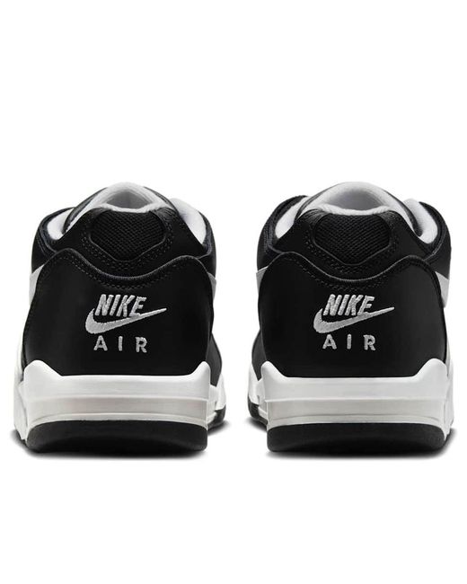 Nike Black Air Flight 89 Low 'Oreo' for men