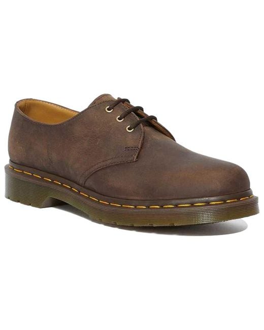 Dr. Martens Brown 1461 Crazy Horse for men