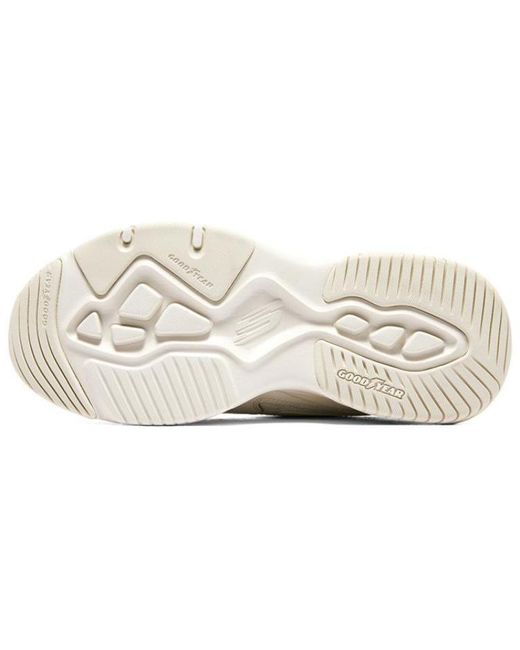 Skechers White (Wmns) D'Lites 4.0