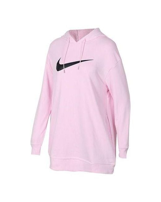Nike Pink (Wmns) Sportswear Swoosh Hoodie