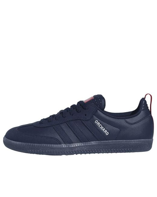 Adidas Blue X Orchard Skateshop X New England Revolution Samba Adv 'The Liberty Kit' for men