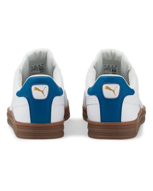 PUMA White Smash Vulc V3 Lo Mykonos Gum' for men
