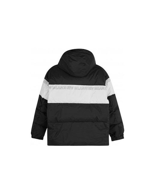 New Balance Black Colorblock Padded Jacket for men