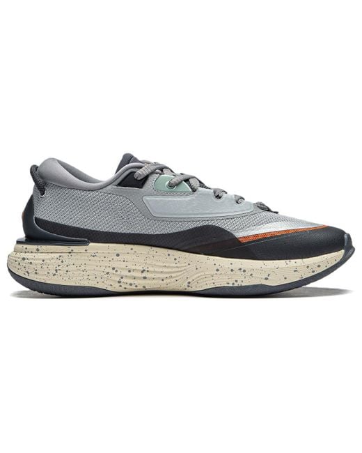 Li-ning Blue Soft Warm Fleece Sneakers for men