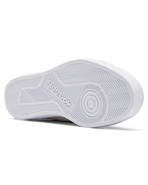 Reebok White Royal Complete 3 Low Sneakers