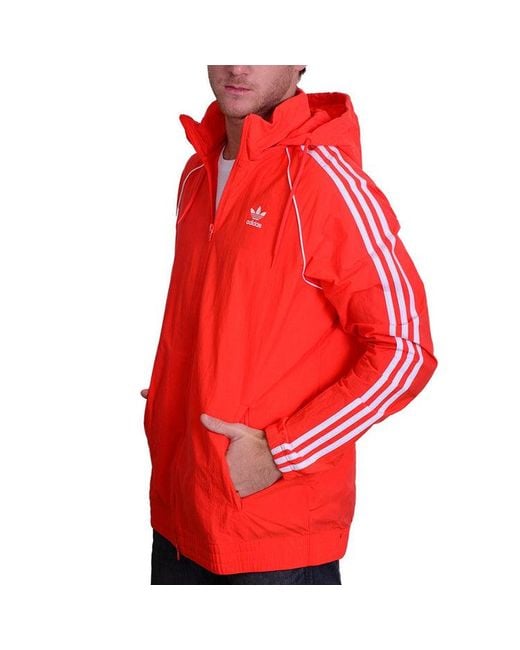 Adidas Red Originals Logo Jacket for men