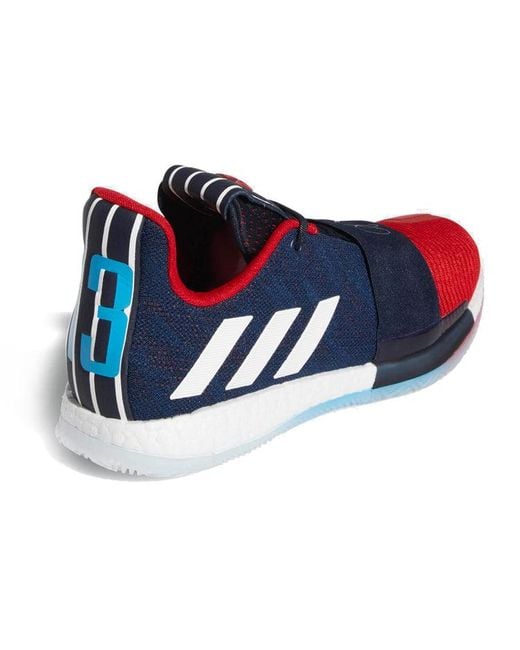 Adidas Blue Harden Volume 3 'Us Shark' for men