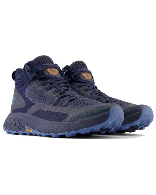 New Balance Blue Fresh Foam X Hierro Mid Hiking Shoes for men