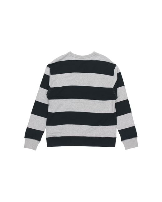 Nike Black Sb Skateboard Striped Skate Sports Crew-Neck for men