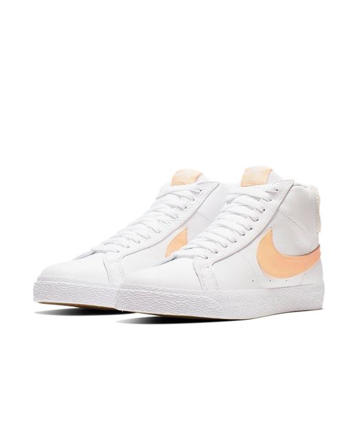 Nike White Blazer Mid Sb 'Core' for men