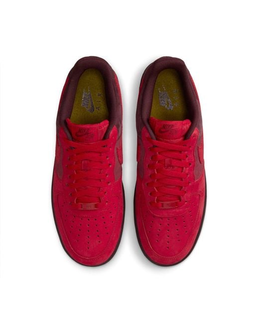 Nike Red Air Force 1 Low 'Layers Of Love' for men