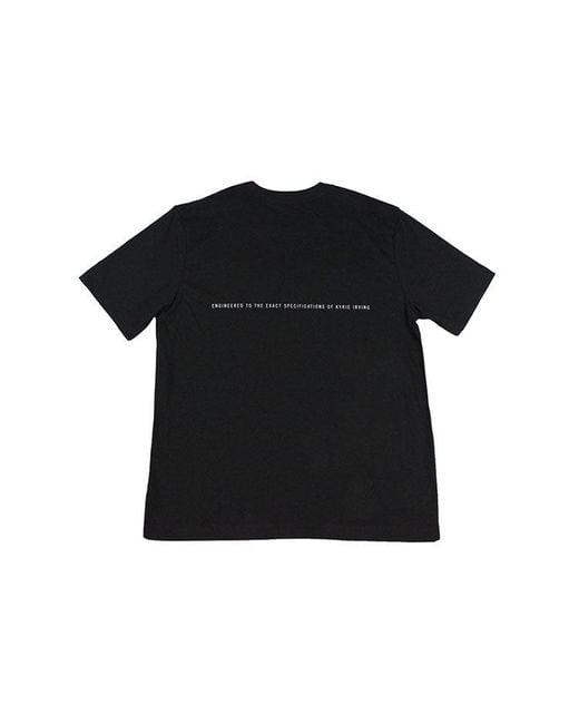 Nike Black Kyrie Kyrie Irving Basketball Short Sleeve for men