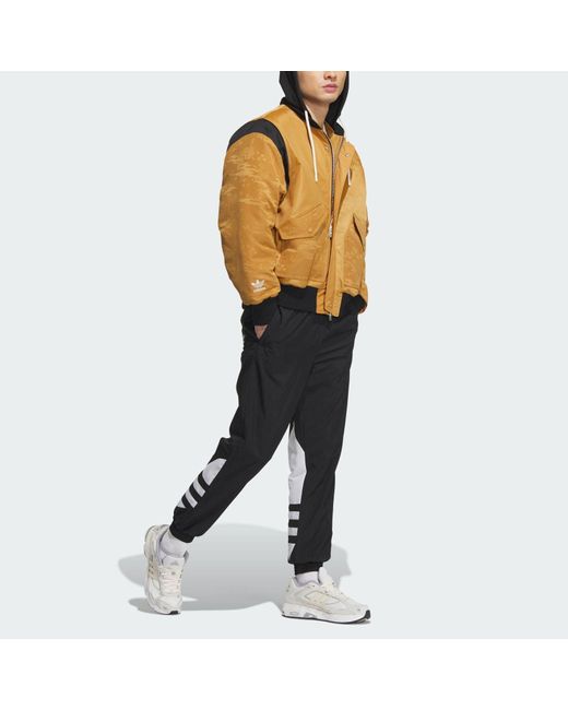 Adidas Yellow Originals X Feifei Ruan Padded Ma Jacket Asia Sizing for men