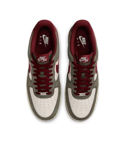 Nike Brown Air Force 1 Low '07 Lv8 'Cargo Khaki Pale Ivory Dark Team' for men