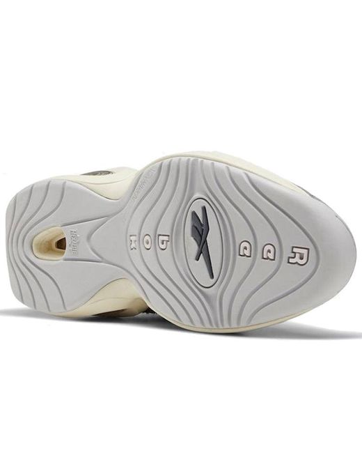 Reebok Blue Question Mid Suede' for men