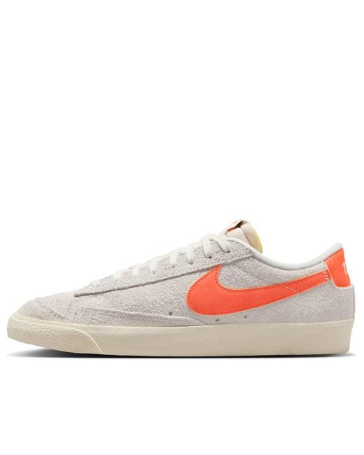 Nike White Blazer Low '77 Premium 'Summit Safety' for men