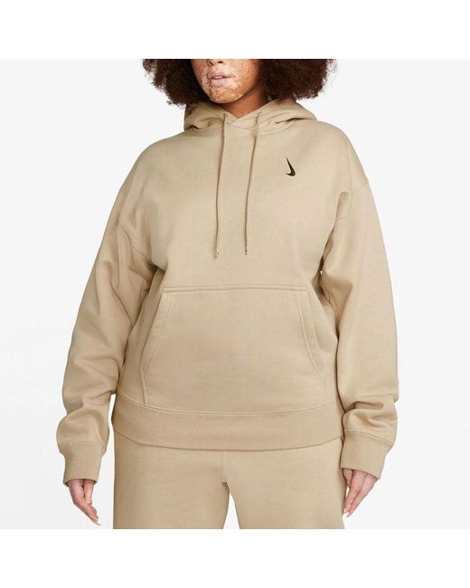 Nike Natural X Billie Eilish Crossover Solid Color Cotton Hooded Long Sleeves Autumn Us Edition for men