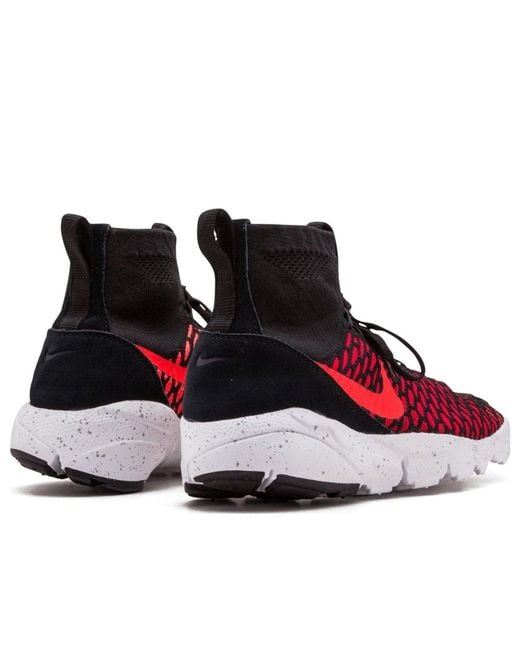 Nike Red Air Footscape Magista Flyknit Gym' for men