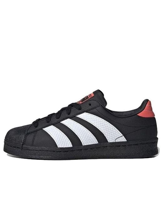 Adidas Blue (Wmns) Superstar 82 Scarlet'