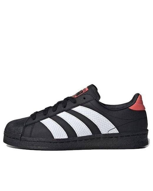 Adidas Blue (Wmns) Superstar 82 Scarlet'