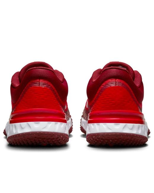 Nike Red Alpha Huarache Elite 4 Tf Turf 'University' for men