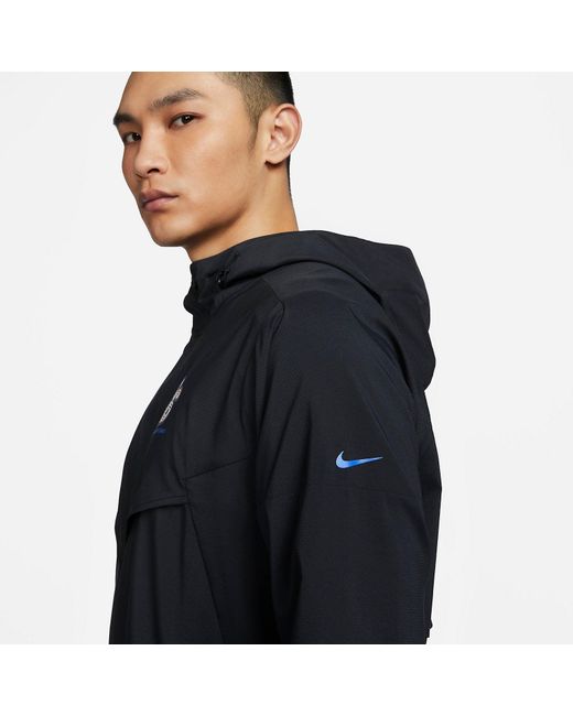 Nike Blue Windrunner Running Energy Repel Running Jacket for men