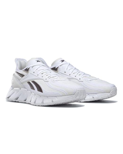 Reebok White Zig Kinetica 3 for men
