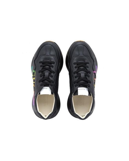 Gucci Blue Rhyton 'Iridescent Logo' for men