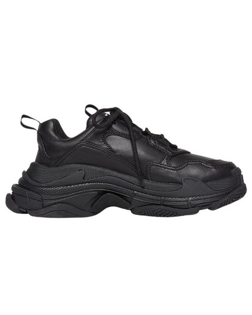 Balenciaga Black Triple S Sneaker for men