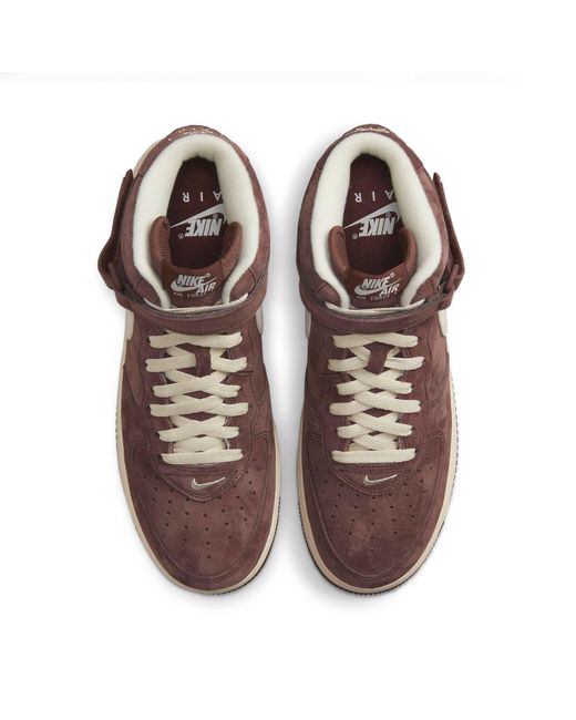 Nike Brown Air Force 1 Mid 'Chocolate'