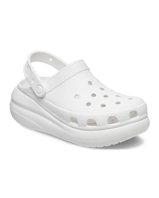 CROCSTM White Classic Crush Clog for men