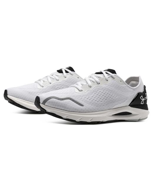 Under Armour White Hovr Sonic 6 for men