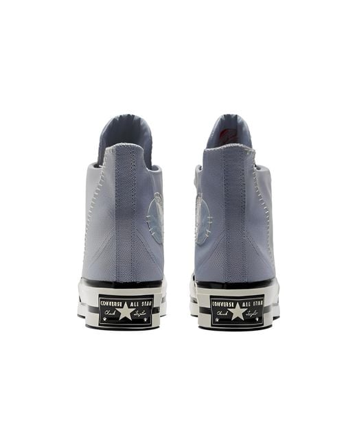 Converse Blue Chuck 70 Plus Hi 'Fog' for men