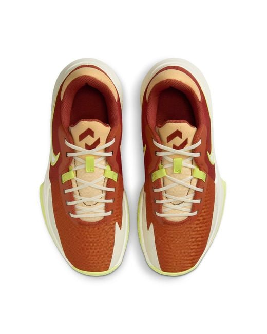 Nike Brown Precision 6 'Lemon Twist' for men