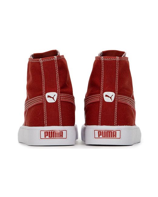 PUMA Red Bari Mid 'Chili Oil' for men
