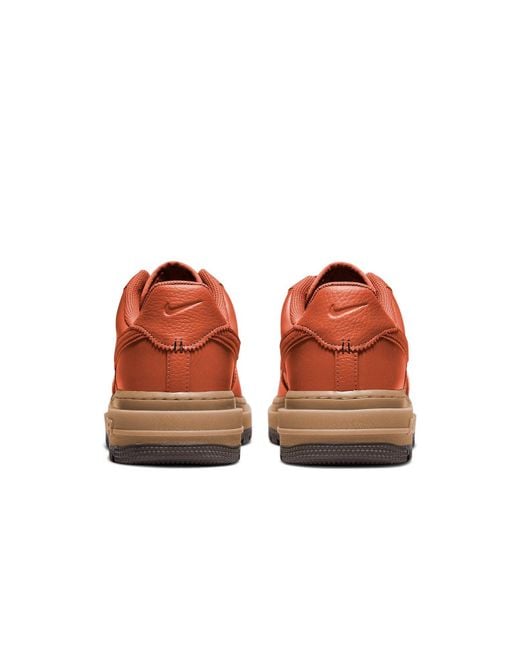 Nike Brown Air Force 1 Luxe 'Burnt Sunrise' for men