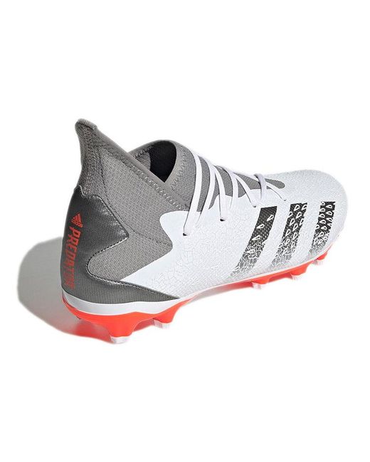 Adidas White Predator Freak.3 Hg for men