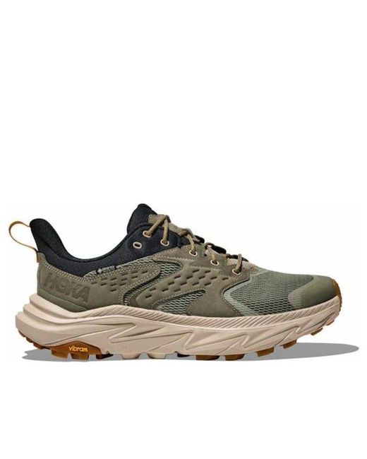 Hoka One One Brown Anacapa 2 Low Gore-Tex 'Sea Moss Oatmeal' for men