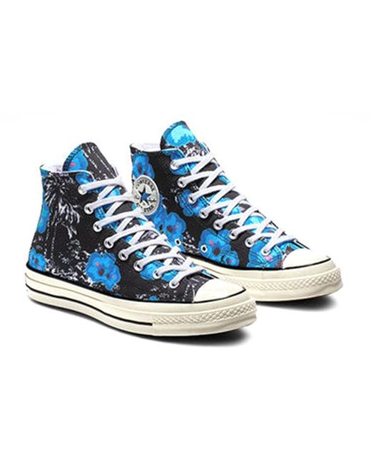 Converse Blue Chuck 70 High 'Paradise Floral' for men